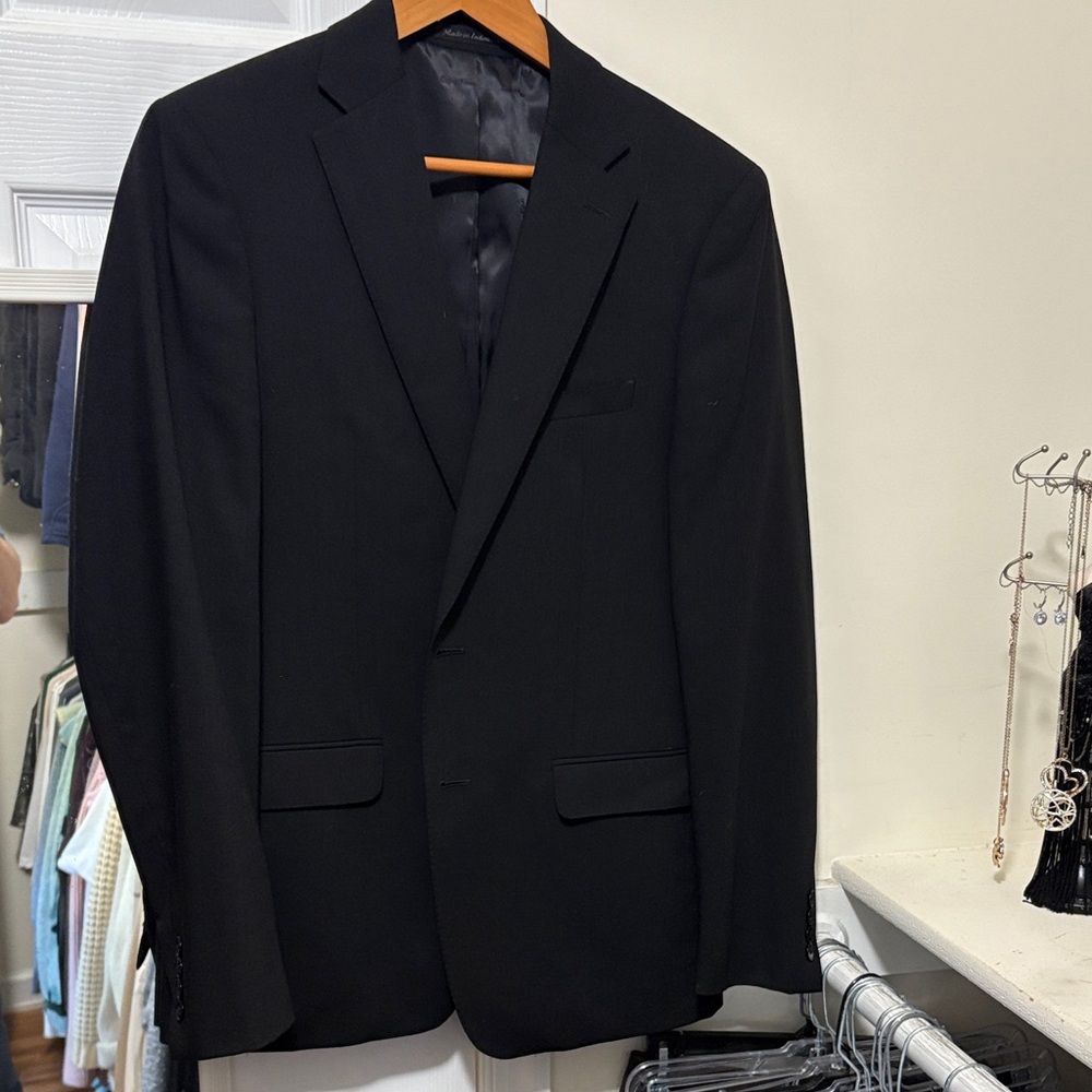 Classic Black Men's Blazer
